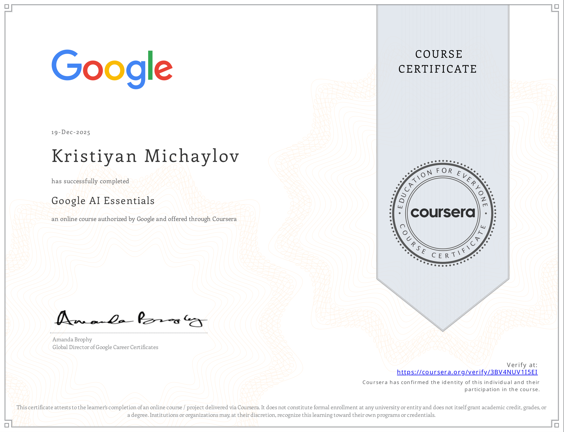 Google AI Essentials